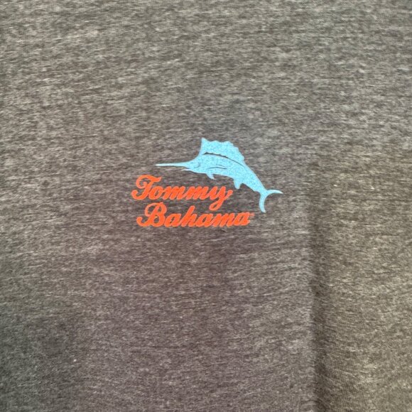 Tommy Bahama XXL Dark Heather Gray Cotton/Polyester Found These On Kegslist - Picture 4 of 6